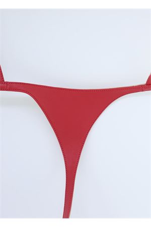 Sandali capri triangolo rosso Da Costanzo | TRIANGOLONEWROSSO